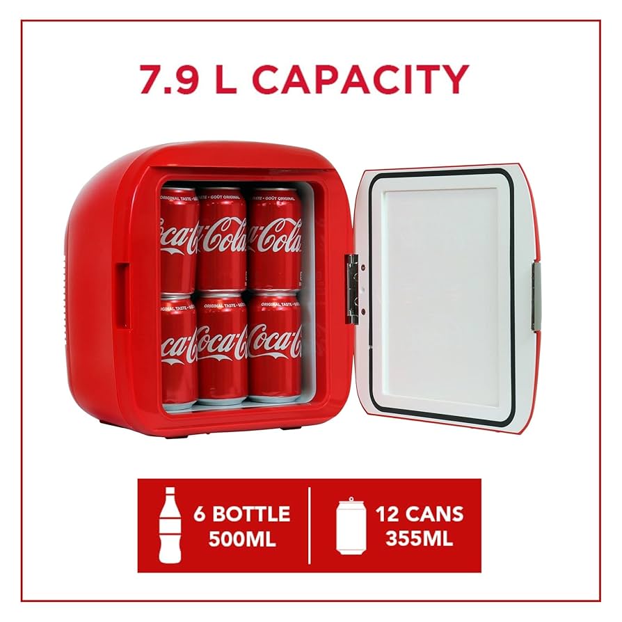 【レア】新品未使用　コカ・コーラ　ポータブルミニ冷蔵庫　Coca-Cola 新品未使用コカ・コーラ ポータブルミニ冷蔵庫 海外輸入品